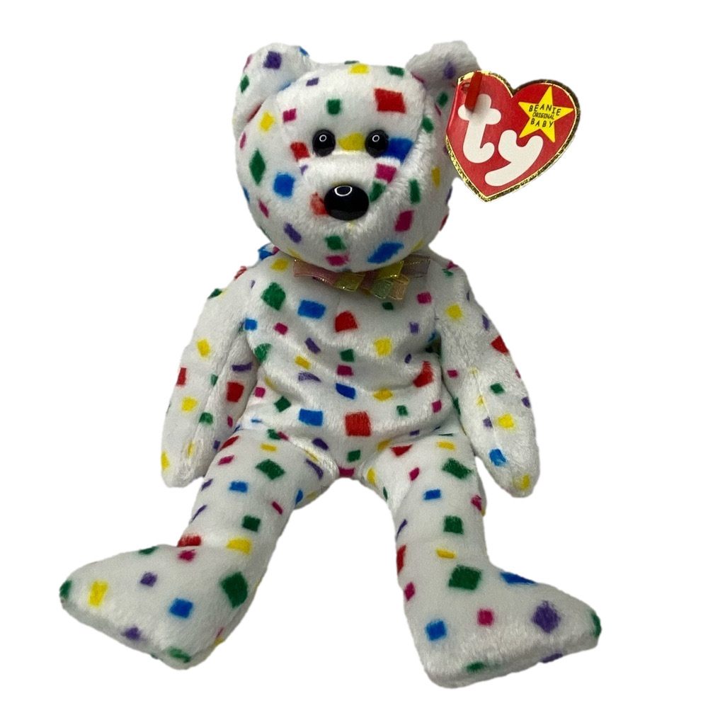 TY Beanie Babies Bear “Ty 2K” Millennium Teddy Bear plush vintage 2000 New Years